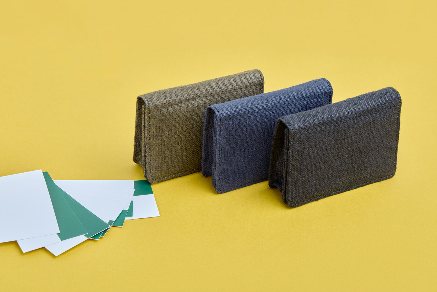 Hemp Fliptop Horizontal Card Holder