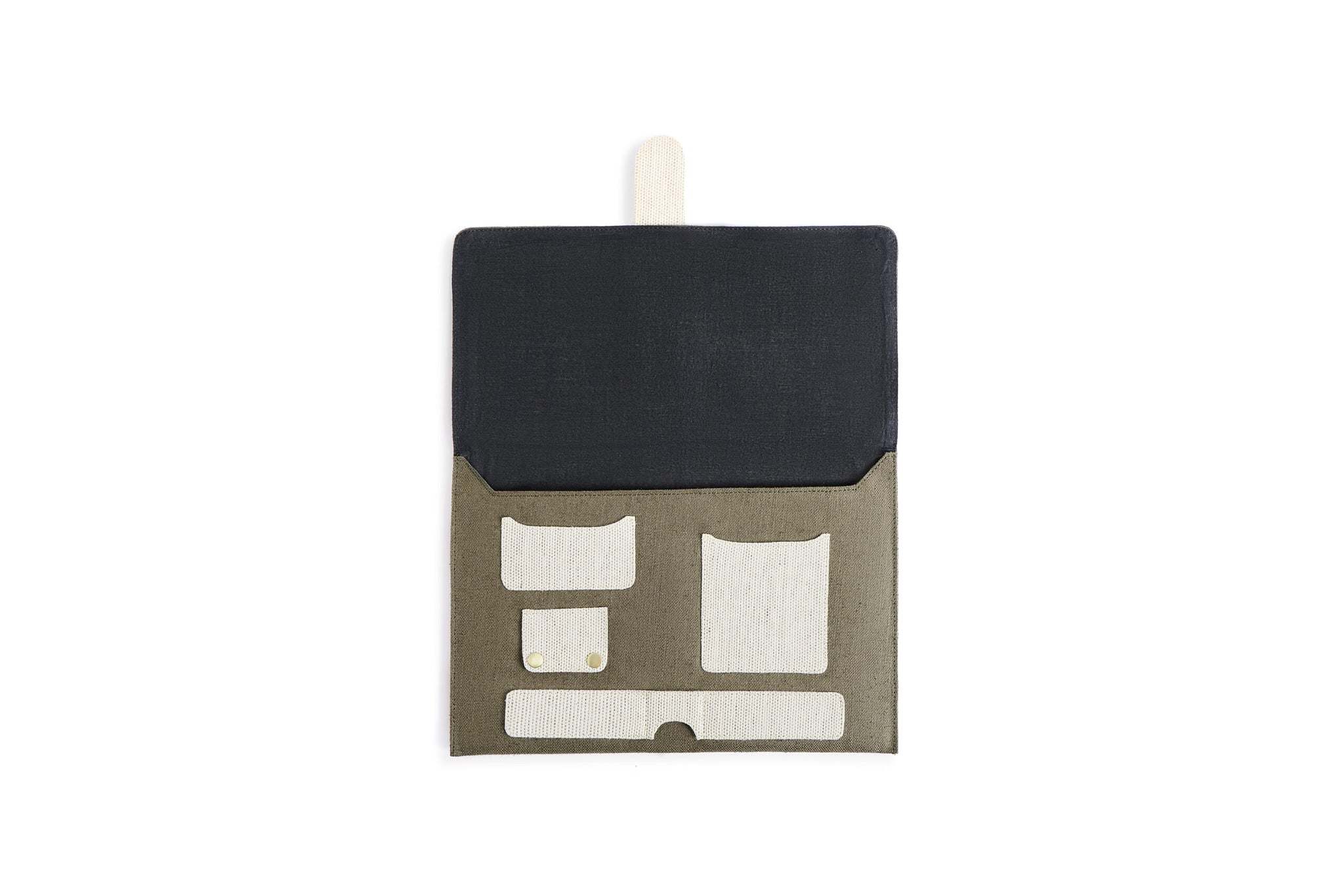 Hemp Laptop Sleeve Organiser