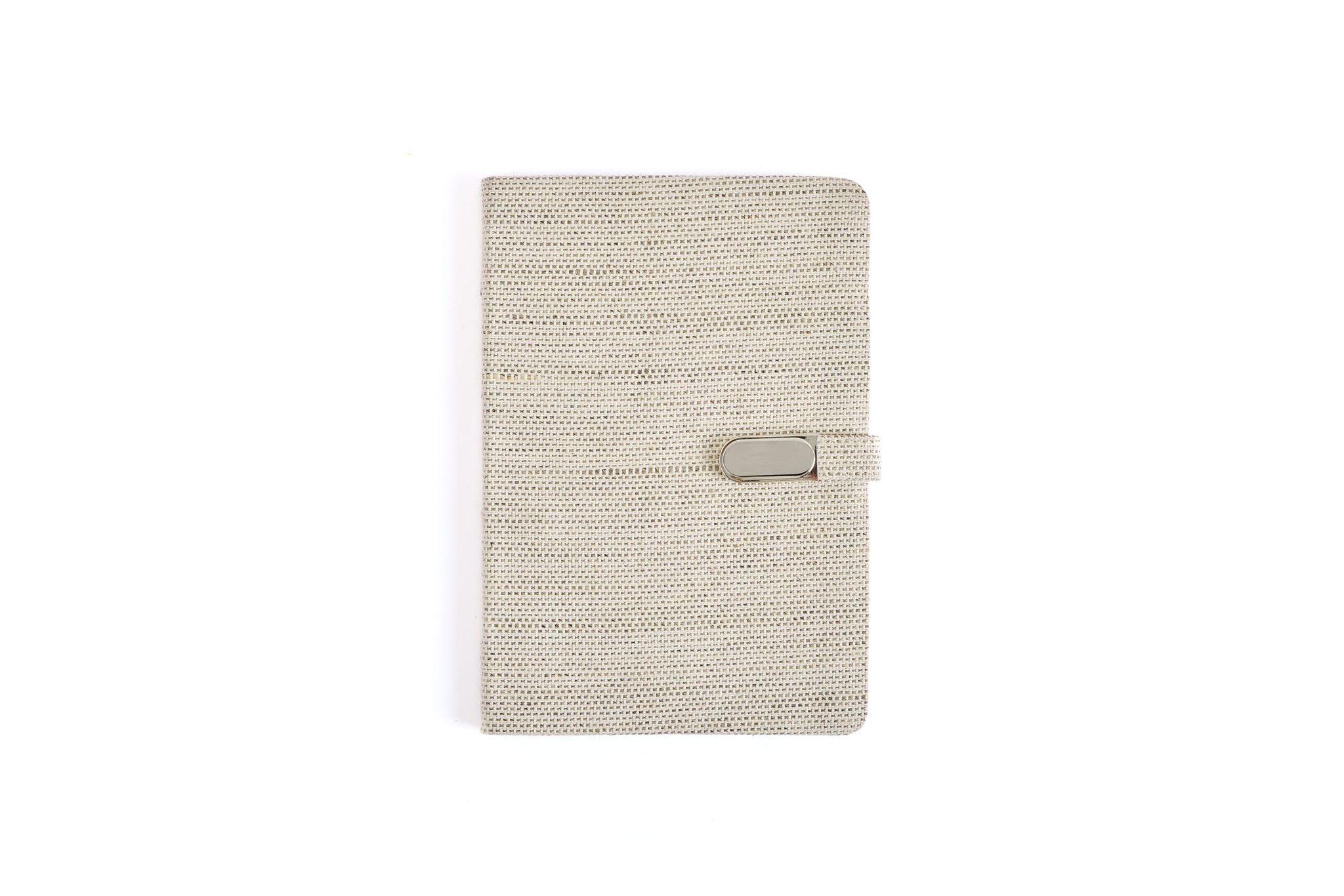 Hemp A5 Diary with Button Flap Closure