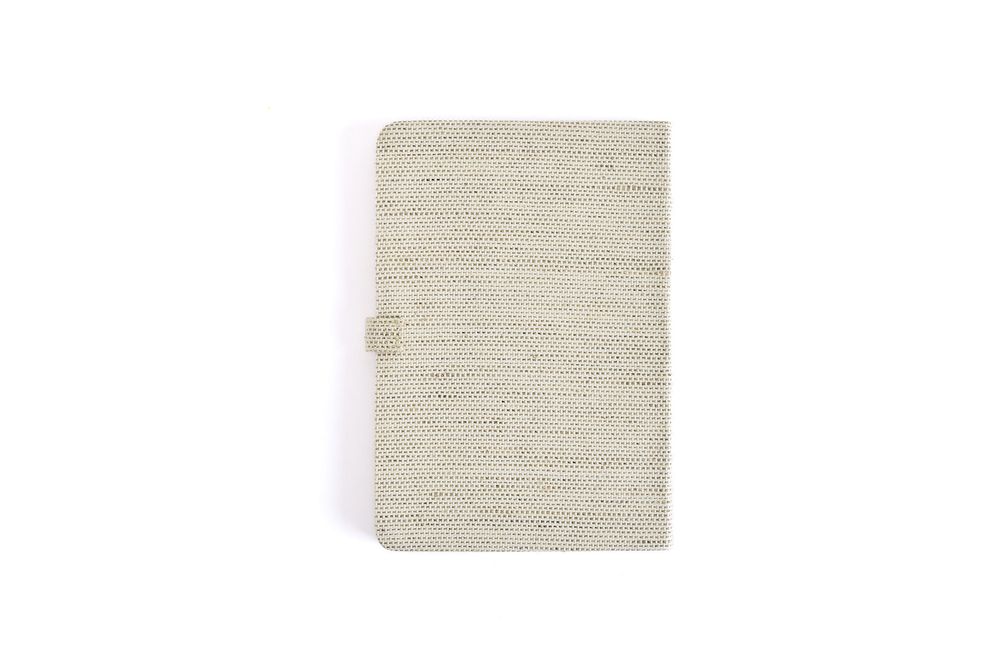 Hemp A5 Diary with Button Flap Closure