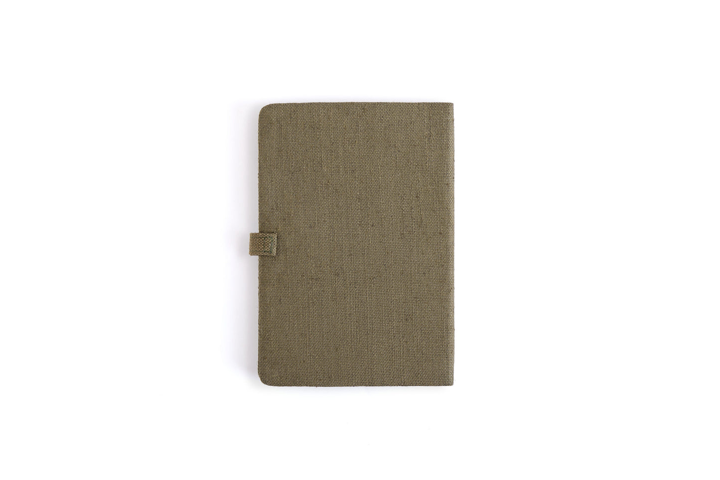 Hemp A5 Diary with Button Flap Closure