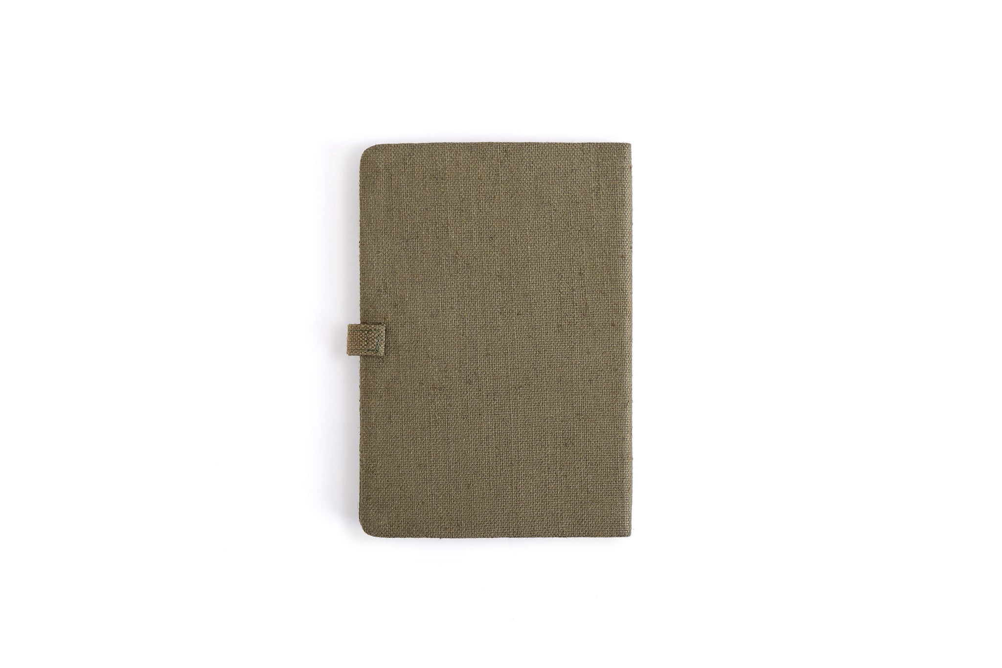 Hemp A5 Diary with Button Flap Closure