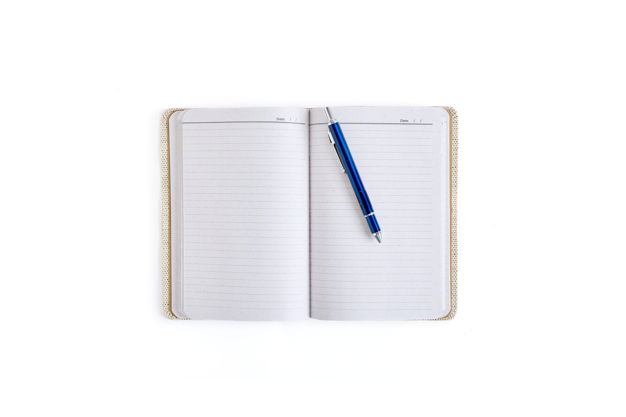 Hemp A5 Non-Dated Diary with Pocket