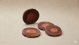 Eucalyptus Wooden Coaster(Pack of 4)