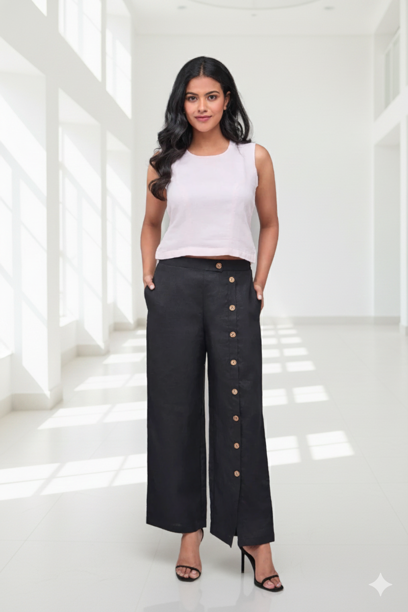 Hemp Button Up Pants