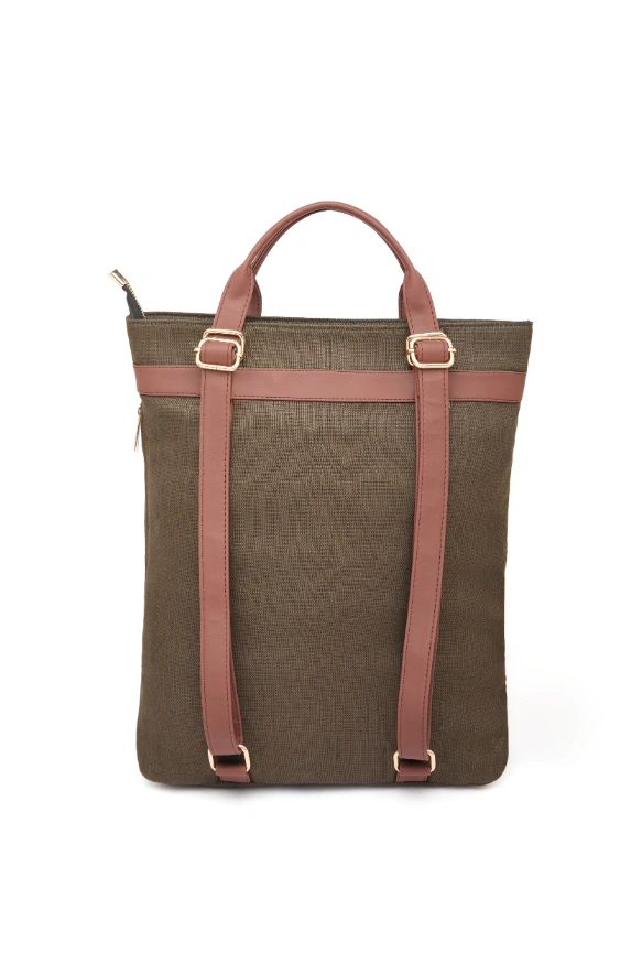 Hemp 2 in 1 Backpack Olive