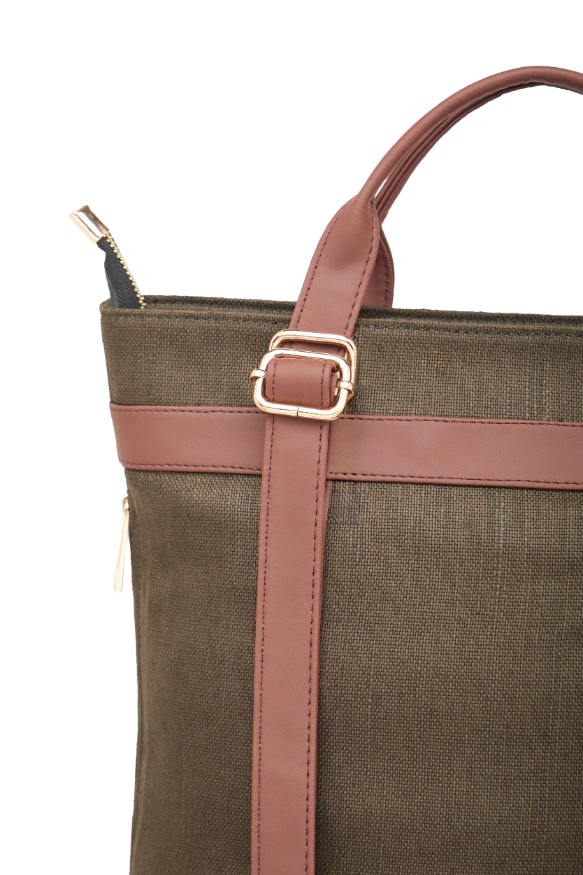 Hemp 2 in 1 Backpack Olive