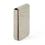Hemp Fliptop Vertical Card Holder Natural